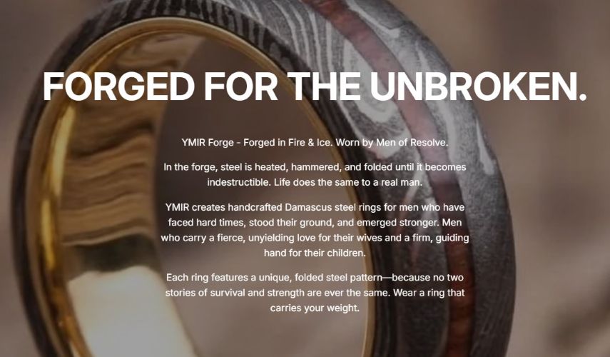Why We Choose 1045 and 15N20 Damascus Steel: A Ring That Shows Its Story